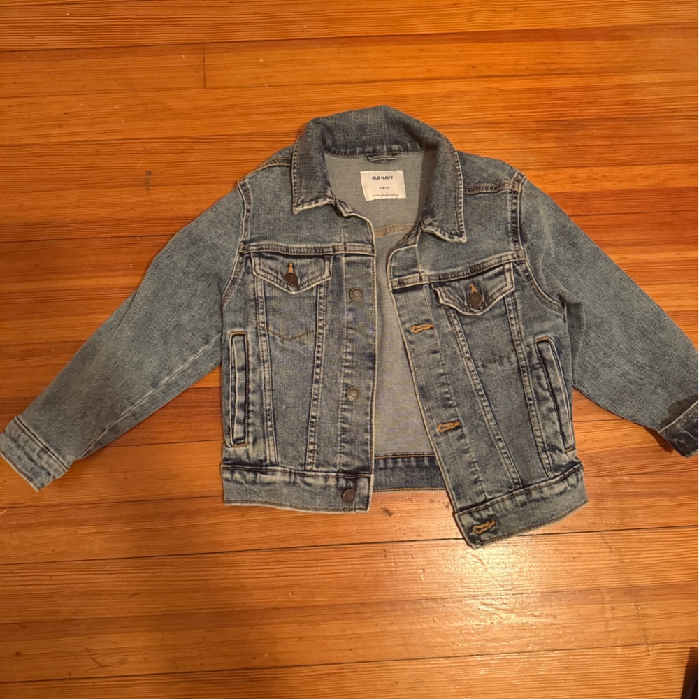 Old Navy Classic Blue Jean Jacket for Kids